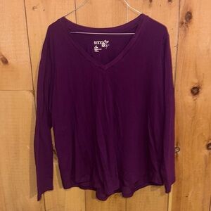 Terra and sky long sleeve shirt